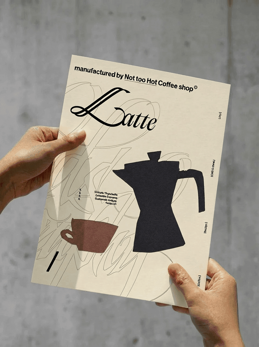 Fictional editorial carousel opener for a neighborhood cafe